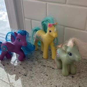 Vintage Hasbro My Little Pony toys